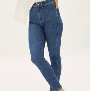 Everlane The Way-High® Clean Front Skinny Jeans in Vintage Blue, NWT, Size 30